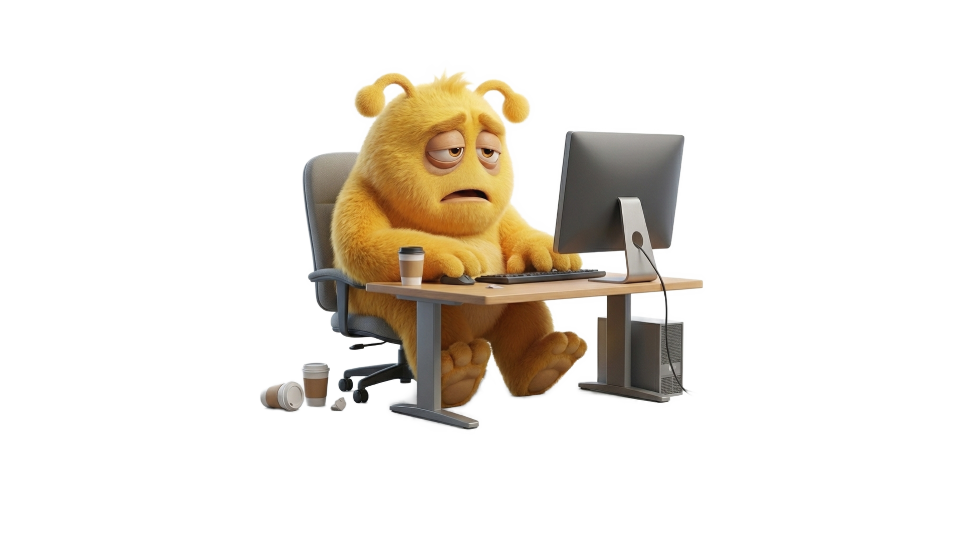 Frustrated business owner